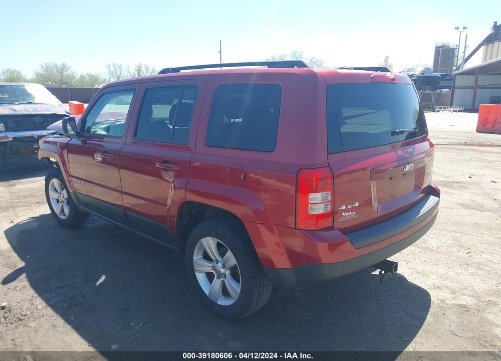 2014 JEEP PATRIOT LATITUDE VIN: 1C4NJRFB7ED661749