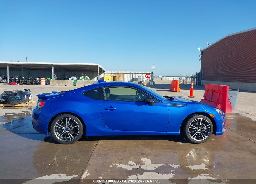 2014 SUBARU BRZ LIMITED VIN: JF1ZCAC12E9605395