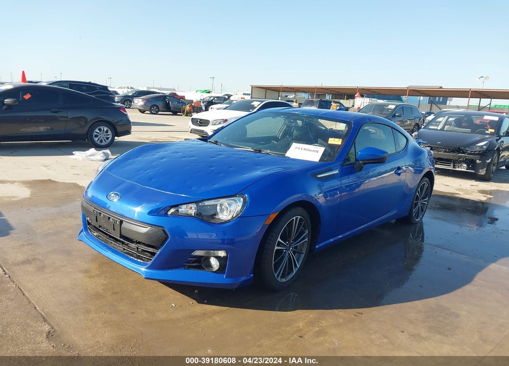 2014 SUBARU BRZ LIMITED VIN: JF1ZCAC12E9605395