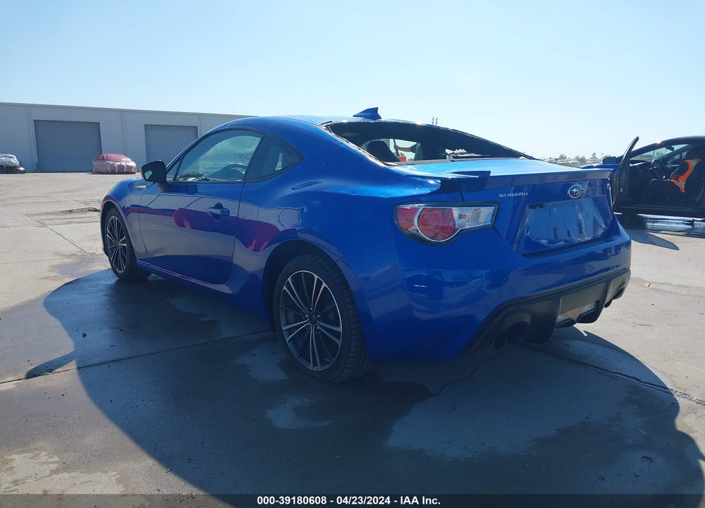 2014 SUBARU BRZ LIMITED VIN: JF1ZCAC12E9605395