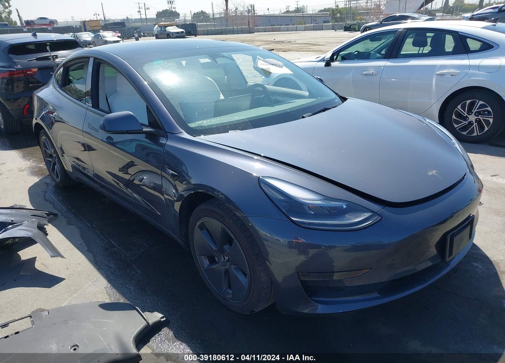 2022 TESLA MODEL 3 REAR-WHEEL DRIVE VIN: 5YJ3E1EA9NF326765