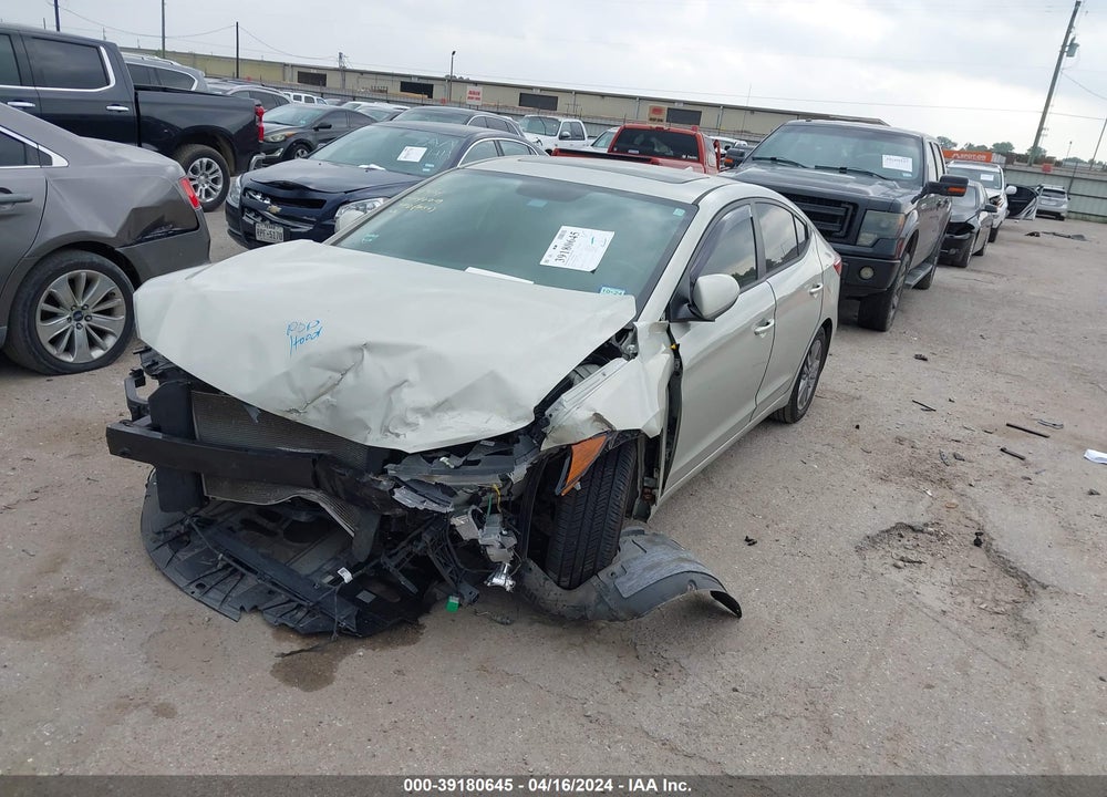 2018 HYUNDAI ELANTRA VALUE EDITION VIN: KMHD84LF6JU450601