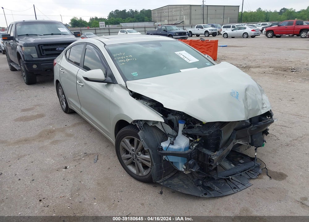 2018 HYUNDAI ELANTRA VALUE EDITION VIN: KMHD84LF6JU450601