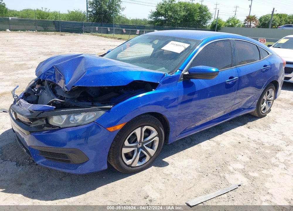 2016 HONDA CIVIC LX VIN: 19XFC2E50GE035771