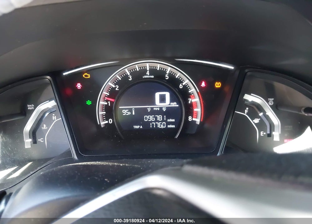 2016 HONDA CIVIC LX VIN: 19XFC2E50GE035771