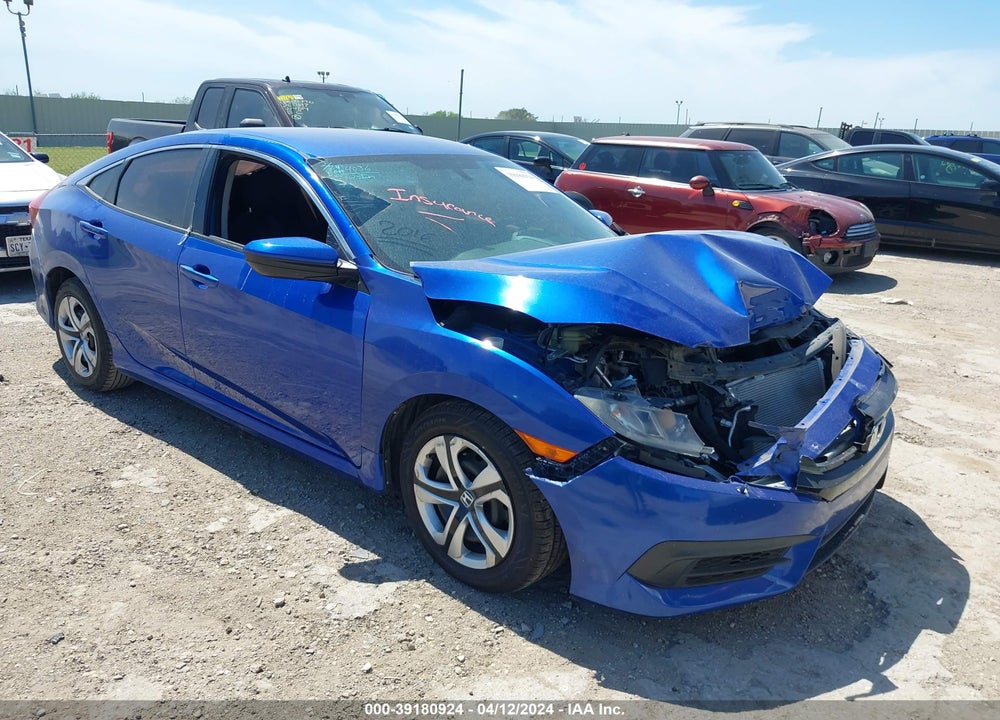 2016 HONDA CIVIC LX VIN: 19XFC2E50GE035771