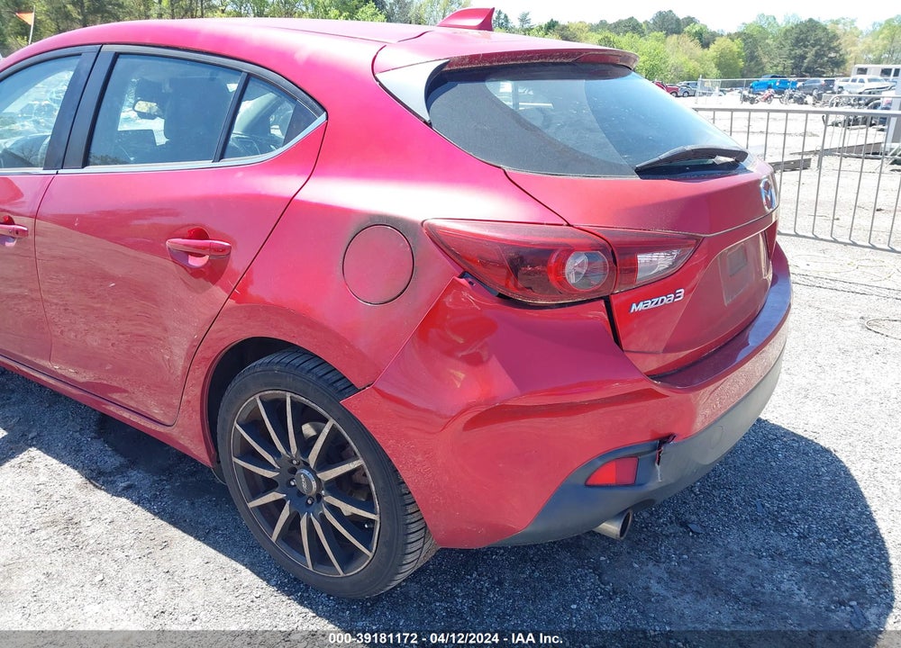 2014 MAZDA 3 S GRAND TOURING VIN: JM1BM1M35E1193612