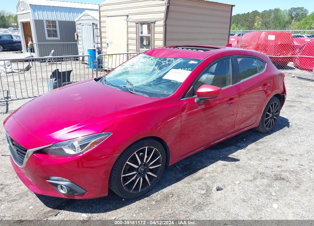 2014 MAZDA 3 S GRAND TOURING VIN: JM1BM1M35E1193612