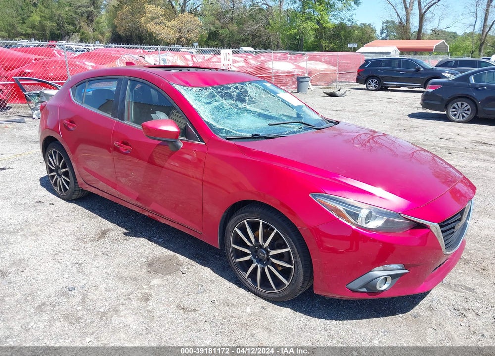 2014 MAZDA 3 S GRAND TOURING VIN: JM1BM1M35E1193612