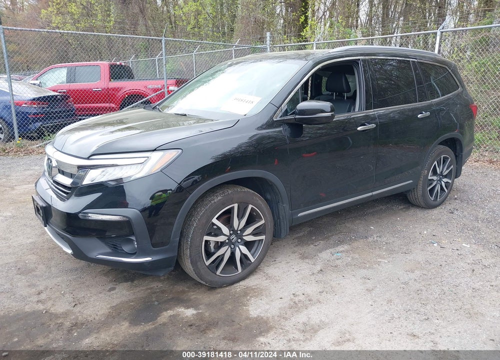 2022 HONDA PILOT AWD TOURING 7 PASSENGER VIN: 5FNYF6H61NB017623