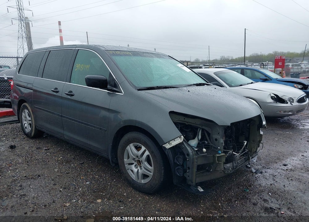 2007 HONDA ODYSSEY LX VIN: 5FNRL38237B129268