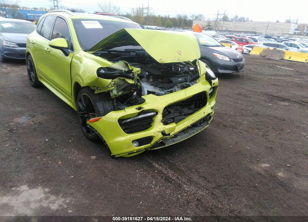 2014 PORSCHE CAYENNE GTS VIN: WP1AD2A24ELA70495