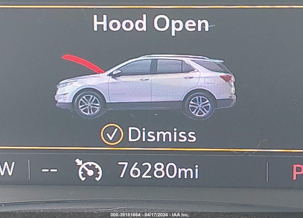2019 CHEVROLET EQUINOX PREMIER VIN: 3GNAXNEVXKL210524