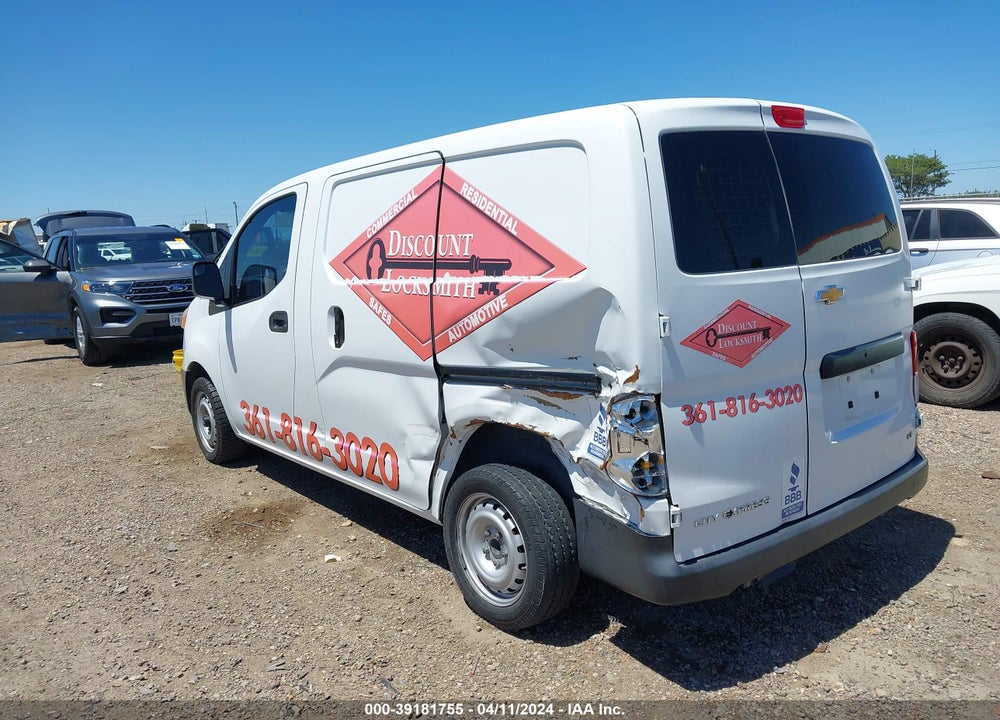 2015 CHEVROLET CITY EXPRESS 1LS VIN: 3N63M0YN0FK726697
