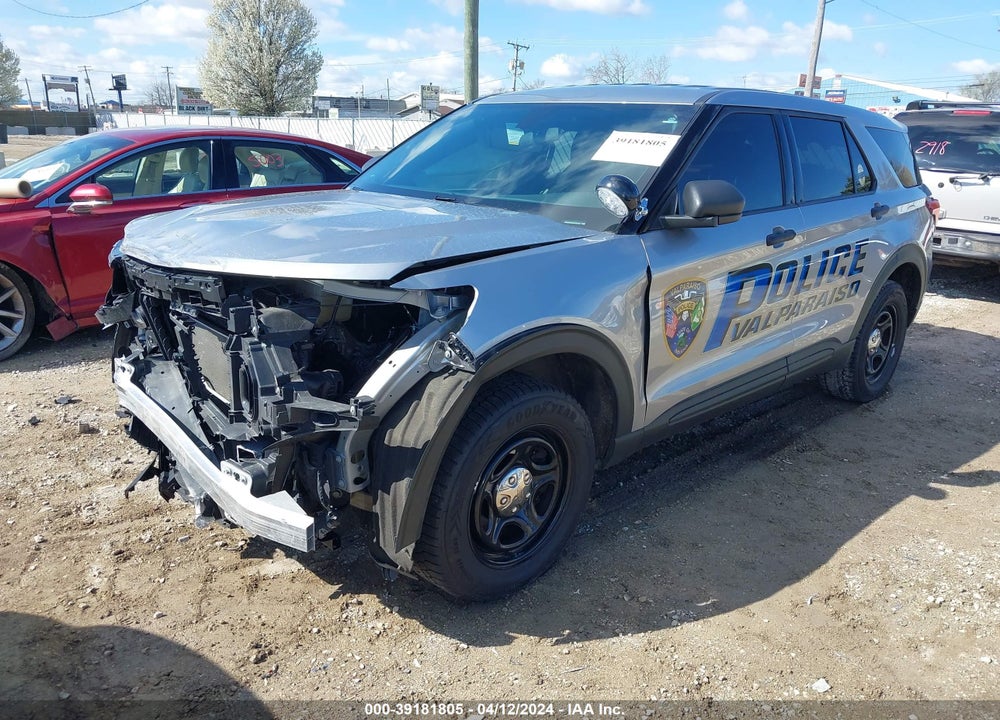 2021 FORD POLICE INTERCEPTOR UTILITY VIN: 1FM5K8AB2MGC00000