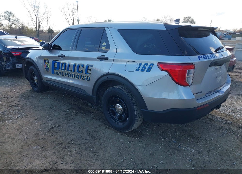 2021 FORD POLICE INTERCEPTOR UTILITY VIN: 1FM5K8AB2MGC00000
