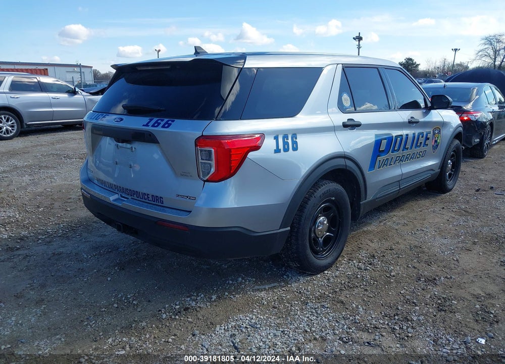 2021 FORD POLICE INTERCEPTOR UTILITY VIN: 1FM5K8AB2MGC00000
