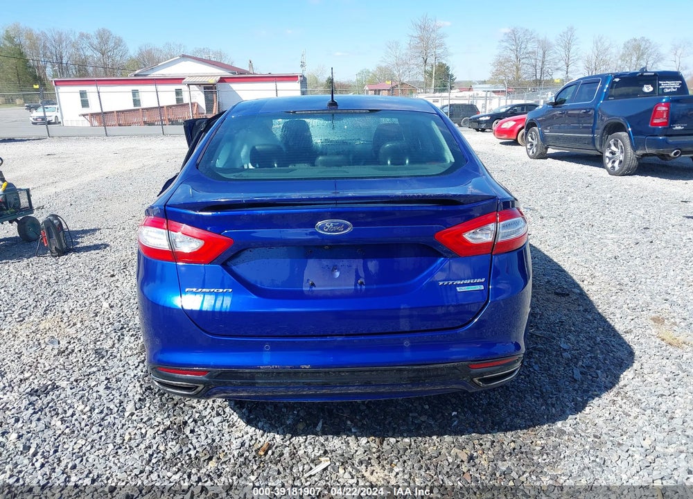 2016 FORD FUSION TITANIUM VIN: 3FA6P0K95GR151644