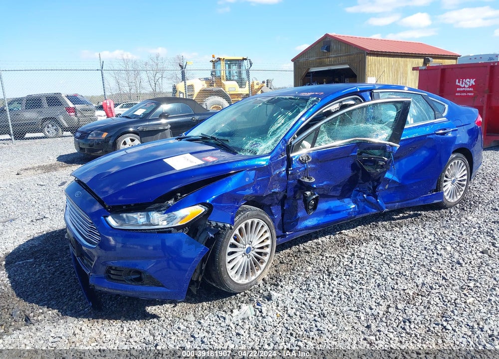 2016 FORD FUSION TITANIUM VIN: 3FA6P0K95GR151644