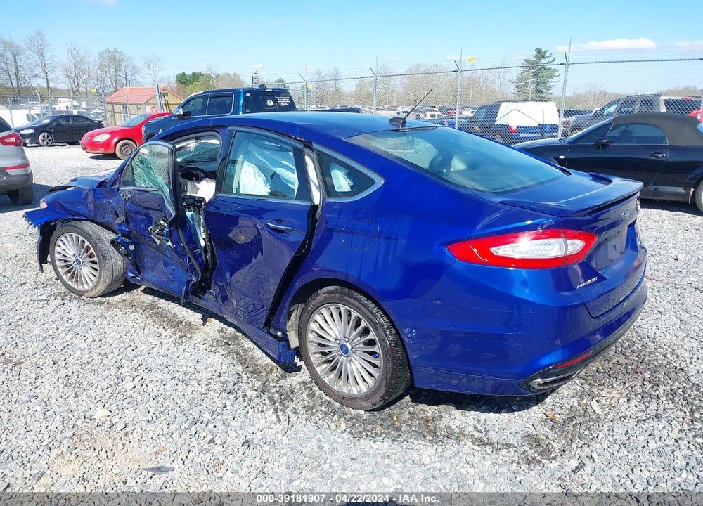2016 FORD FUSION TITANIUM VIN: 3FA6P0K95GR151644