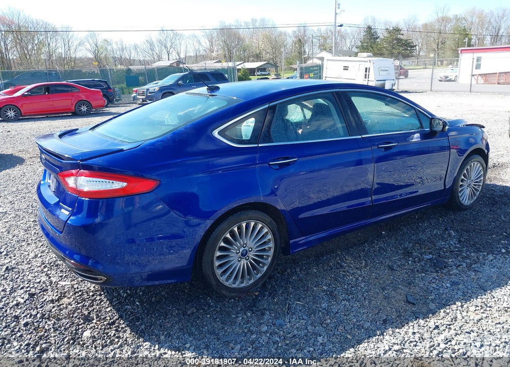 2016 FORD FUSION TITANIUM VIN: 3FA6P0K95GR151644