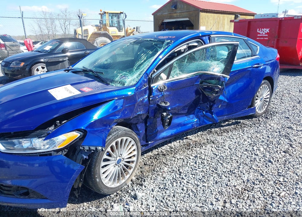 2016 FORD FUSION TITANIUM VIN: 3FA6P0K95GR151644