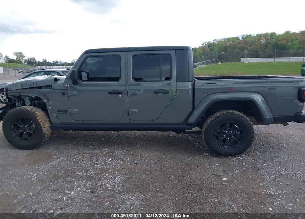 2021 JEEP GLADIATOR WILLYS 4X4 VIN: 1C6HJTAG5ML613594