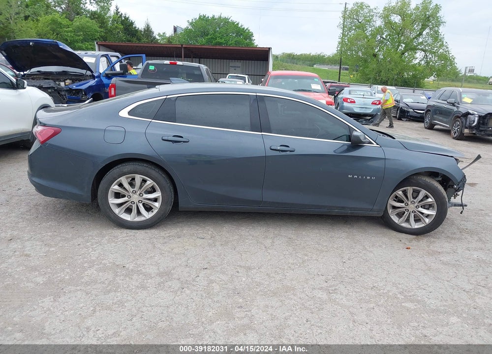 2021 CHEVROLET MALIBU FWD LT VIN: 1G1ZD5ST9MF035972