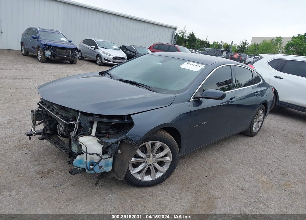 2021 CHEVROLET MALIBU FWD LT VIN: 1G1ZD5ST9MF035972