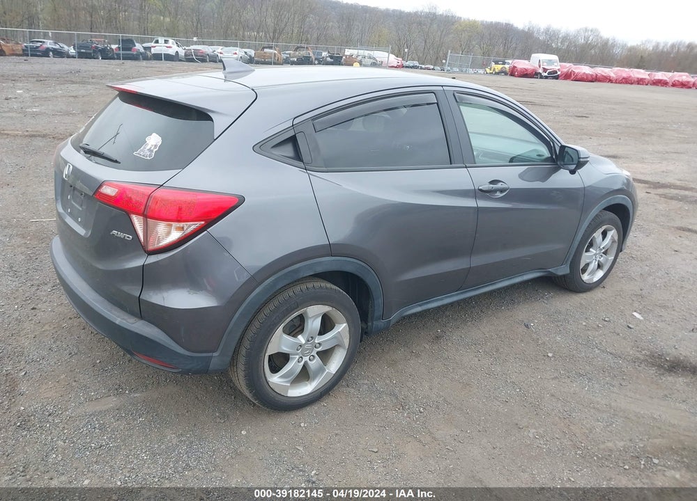 2016 HONDA HR-V EX VIN: 3CZRU6H52GM722750