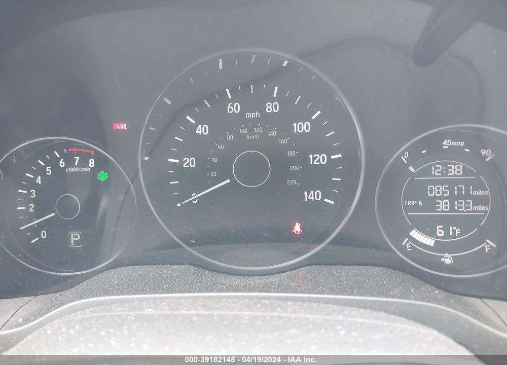 2016 HONDA HR-V EX VIN: 3CZRU6H52GM722750