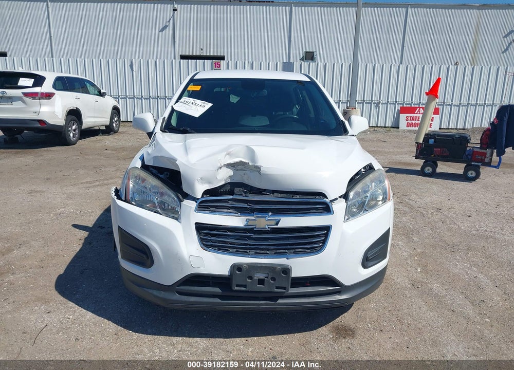 2015 CHEVROLET TRAX 1LS VIN: 3GNCJKSB8FL245569