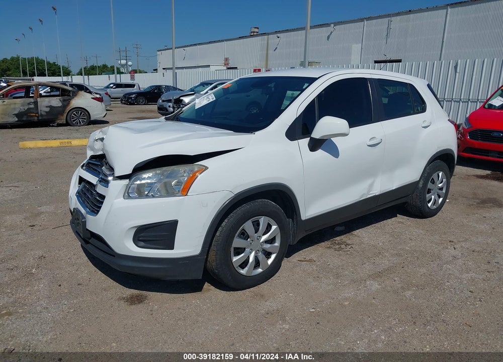 2015 CHEVROLET TRAX 1LS VIN: 3GNCJKSB8FL245569