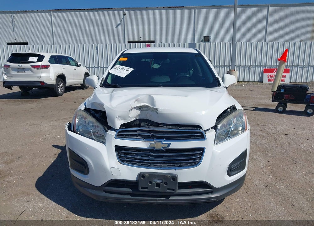 2015 CHEVROLET TRAX 1LS VIN: 3GNCJKSB8FL245569