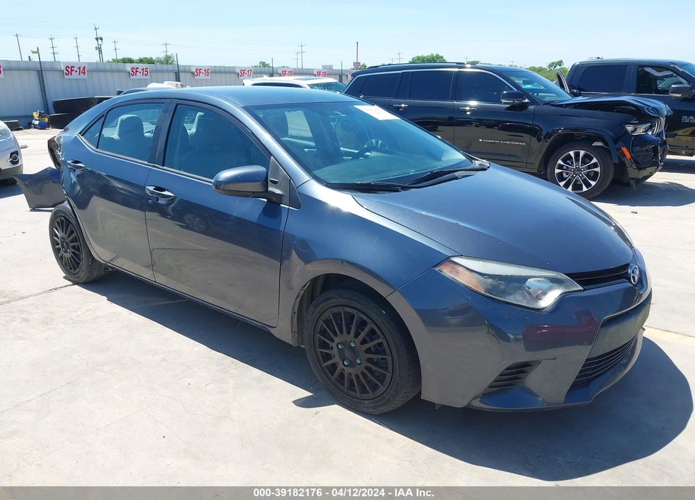 2014 TOYOTA COROLLA LE VIN: 5YFBURHE2EP034309