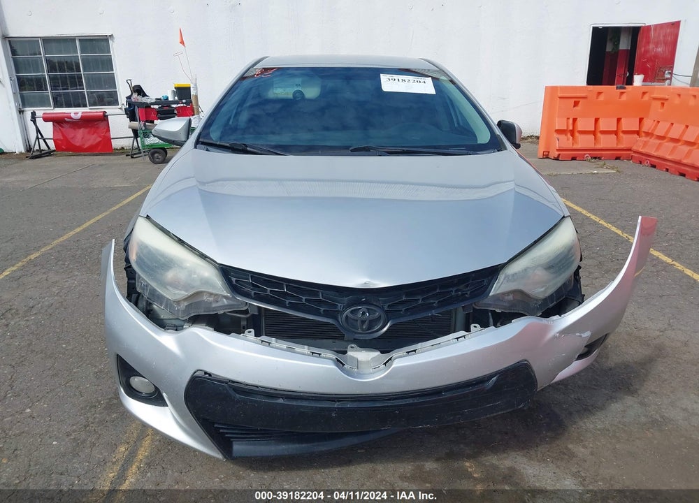 2015 TOYOTA COROLLA S PLUS VIN: 5YFBURHE0FP261466