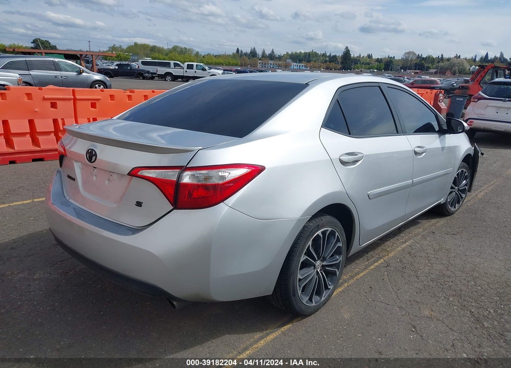 2015 TOYOTA COROLLA S PLUS VIN: 5YFBURHE0FP261466