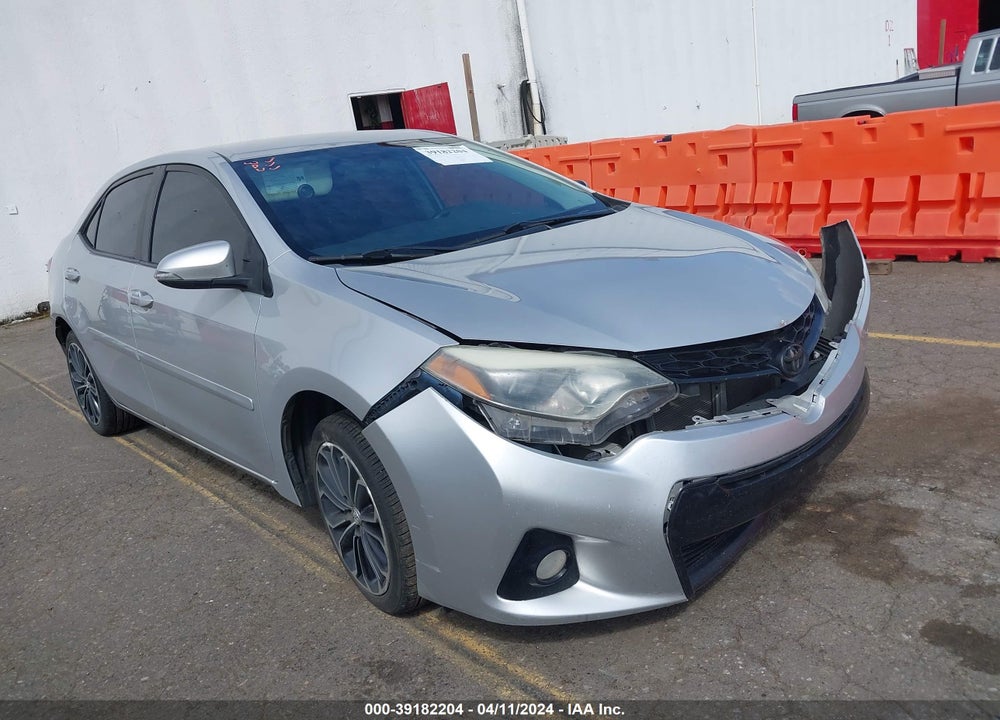 2015 TOYOTA COROLLA S PLUS VIN: 5YFBURHE0FP261466