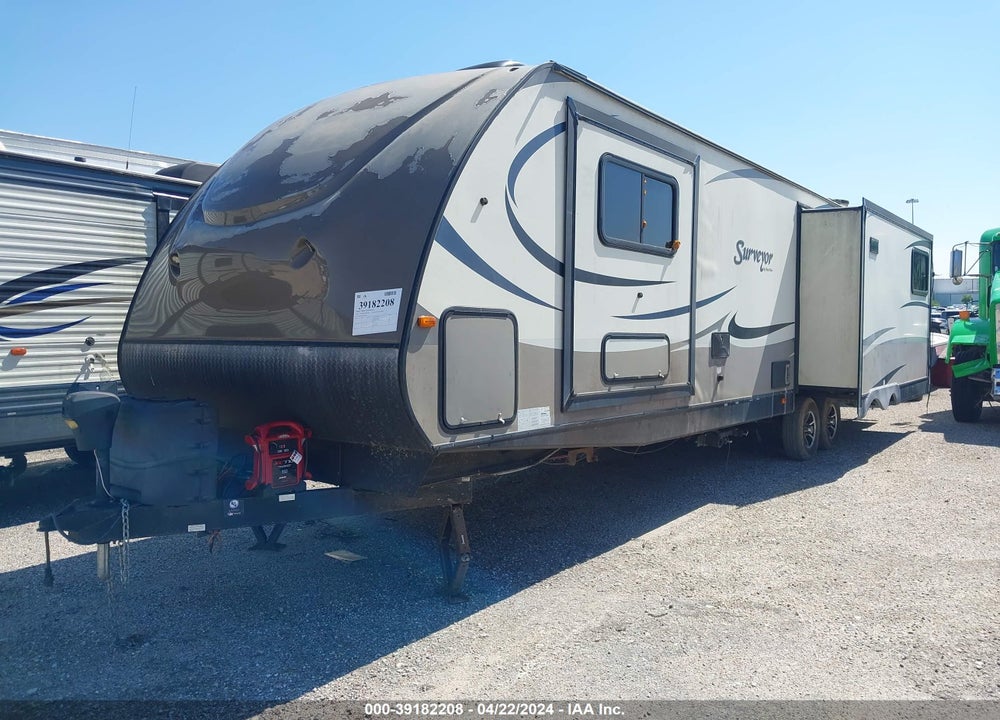 2016 FOREST RIVER RV SURVEYOR 33RETS VIN: 4X4TSVJ20GL028484