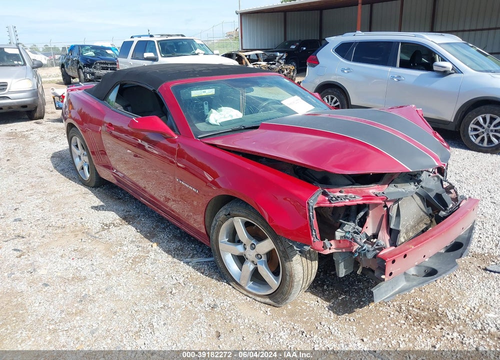 2015 CHEVROLET CAMARO 1LT VIN: 2G1FD3D32F9297414