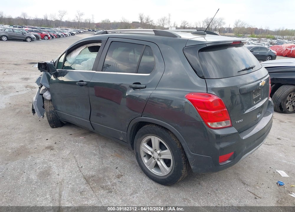 2019 CHEVROLET TRAX LT VIN: 3GNCJLSB6KL206737