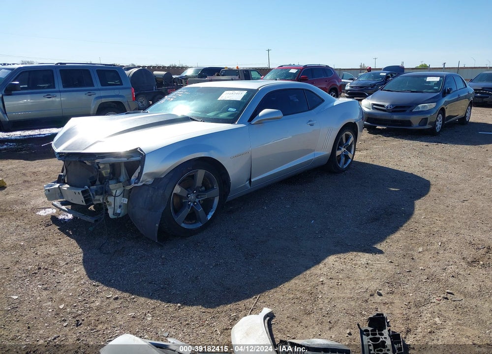 2013 CHEVROLET CAMARO 1LT VIN: 2G1FB1E37D9103742