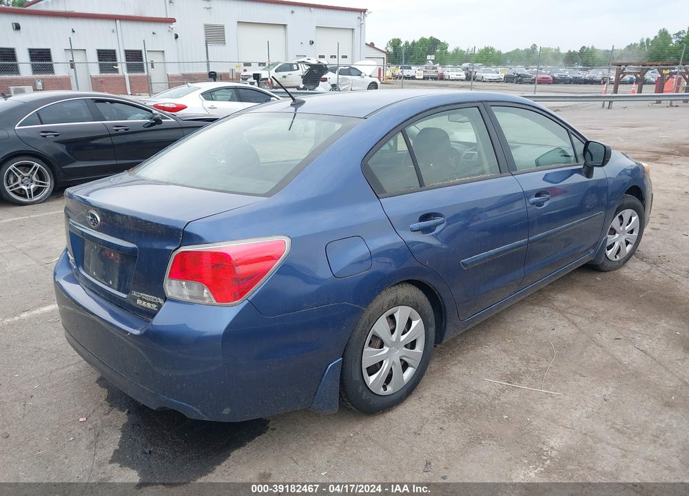 2013 SUBARU IMPREZA 2.0I VIN: JF1GJAA68DH033393