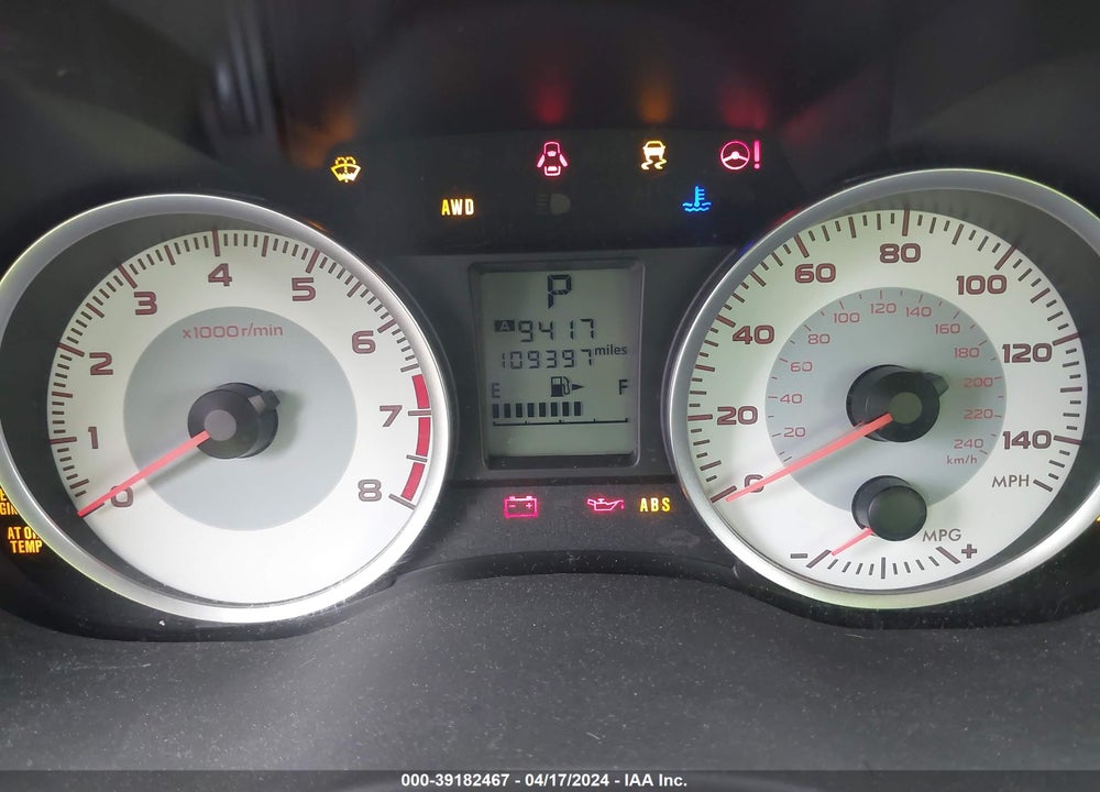 2013 SUBARU IMPREZA 2.0I VIN: JF1GJAA68DH033393