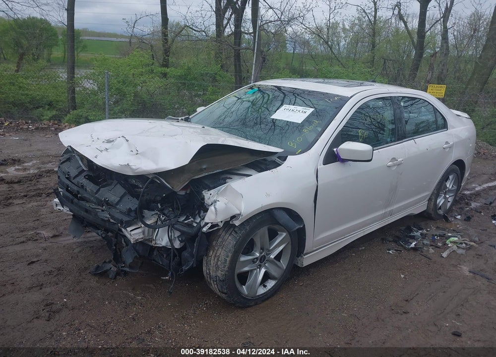 2012 FORD FUSION SPORT VIN: 3FAHP0DC8CR393906