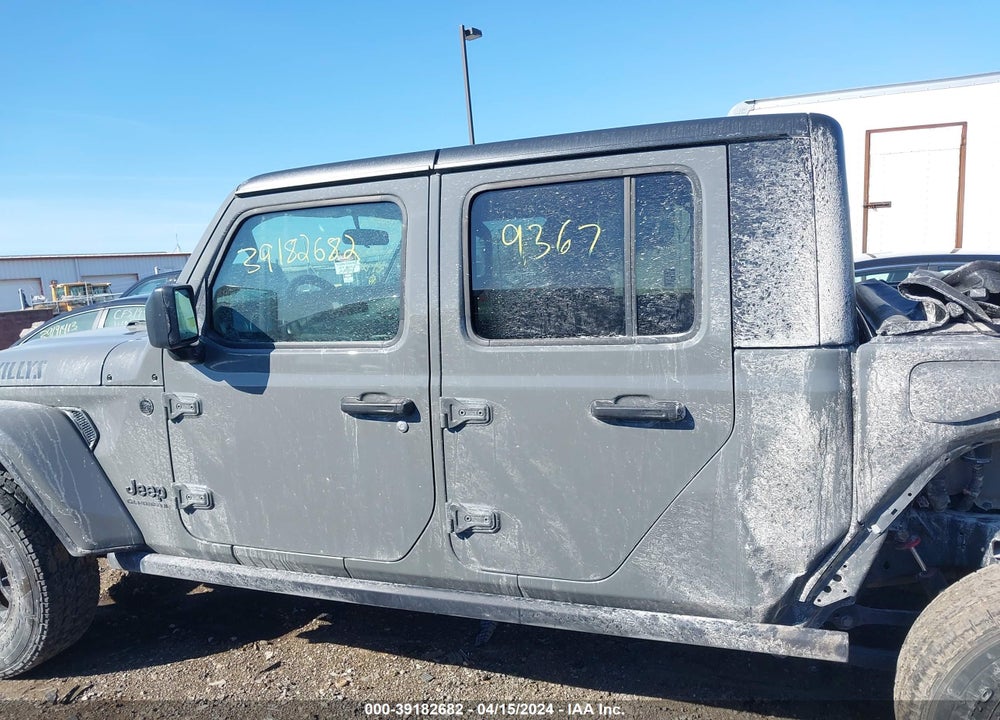 2021 JEEP GLADIATOR WILLYS SPORT 4X4 VIN: 1C6HJTAG7ML539367
