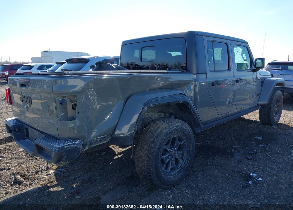 2021 JEEP GLADIATOR WILLYS SPORT 4X4 VIN: 1C6HJTAG7ML539367