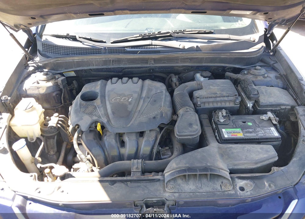 2012 HYUNDAI SONATA GLS VIN: 5NPEB4AC5CH309521