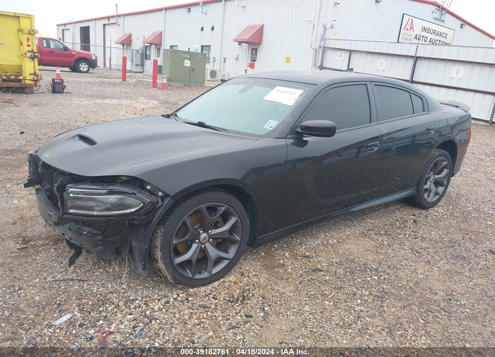 2019 DODGE CHARGER GT RWD VIN: 2C3CDXHG4KH526565