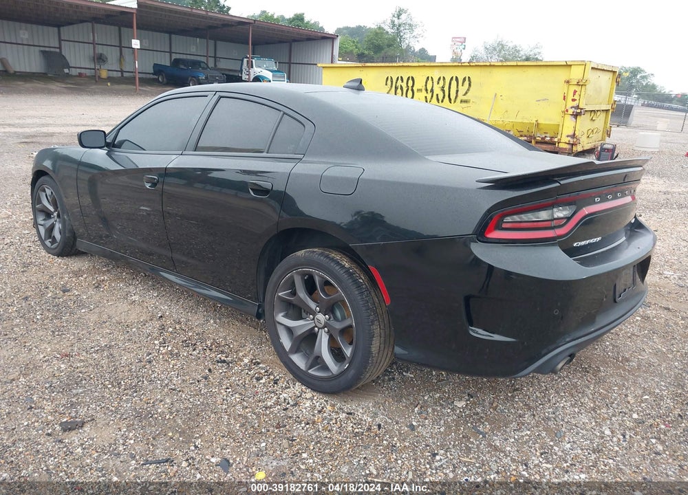 2019 DODGE CHARGER GT RWD VIN: 2C3CDXHG4KH526565